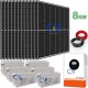 KIT FOTOVOLTAICO 8KW GIORNALIERO INVERTER 8000W PANNELLO ENERGIA BATTERIA 1200 AH