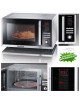 MICROONDE FORNO VENTILATO GRILL MANIGLIA PROFESSIONALE SEVERIN 23 LITRI TIMER 800W 1200W