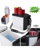 MINI FRIGO PORTATILE ELETTRICO 12V PER AUTO CAMPEGGIO VIAGGIO BARCA 6 LITRI CALDO E FREDDO