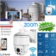 TELECAMERA DOME IP CAMERA MOTORIZZATA PTZ WIFI 4X ZOOM 1080P HD VISIONE NOTTURNA