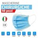 50 MASCHERINE CHIRURGICHE MONOUSO FILTRANTI IN TNT 3 STRATI PROTETTIVI VISO MASCHERINA FFP1 50 PEZZI