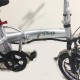 BICICLETTA ELETTRICA 500W PIEGHEVOLE 14 POLLICI BIKE DISCO RUOTE GRANDI BATTERIA LITIO FAT BIKE