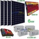 KIT FOTOVOLTAICO 6KW GIORNALIERO INVERTER 6000W PANNELLO ENERGIA BATTERIA 800 AH