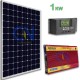 KIT FOTOVOLTAICO 1KW GIORNALIERO 4000W INVERTER PANNELLO ENERGIA SOLARE 100W