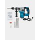 MARTELLO DEMOLITORE TRAPANO PERFORATORE PNEUMATICO SCALPELLATORE 2450W 5 PUNTE 32MM TASSELLATORE